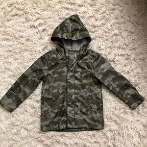 Camouflage Kids Rain Jacket
